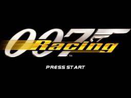 007 Racing Title Screen